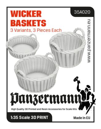 1:35 Wicker baskets