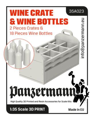 1:35 Wine crate & wine bottles
