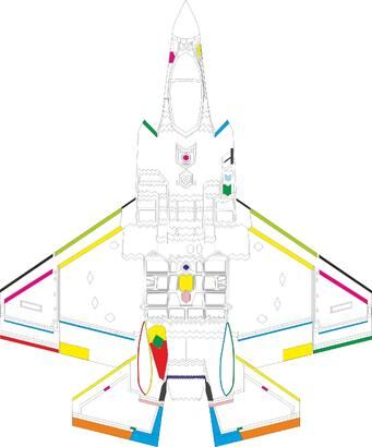 1:72 F-35 C - RAM Coating (For Tamiya Kits)