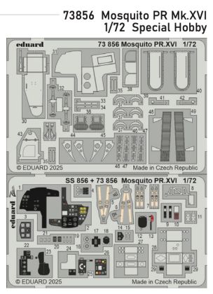 1:72 Mosquito PR Mk.XVI (For Special Hobby Kits)