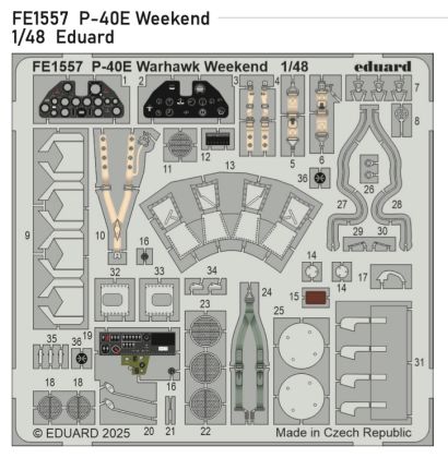 1:48 P-40 E Weekend Edition for Eduard