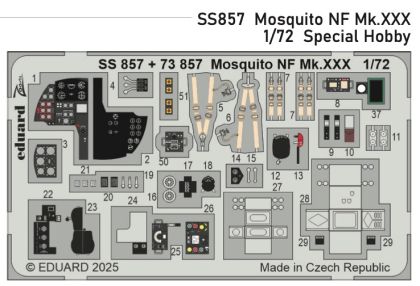 1:72 Mosquito NF Mk.XXX (For Special Hobby Kits)