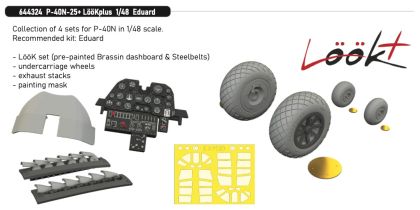 1:48 P-40 N-25 - LööKplus for Eduard