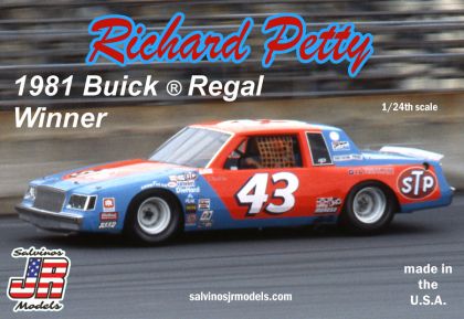 1:24 Richard Petty 1981 Buick 7th Daytona Winner