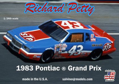 1:24 #43 Richard Petty 1983 Talladega Winner Pontiac Grand Prix