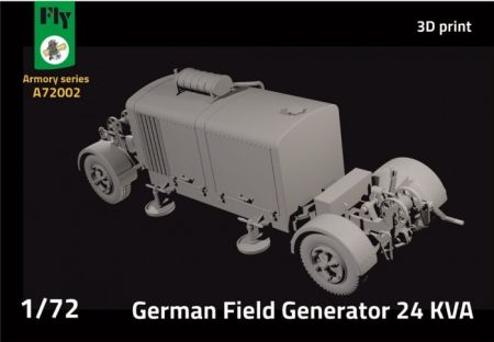 1:72 German Field Generator 24 KVA 3d print