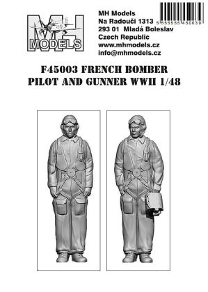 1:48 French Bomber Pilot and Gunner