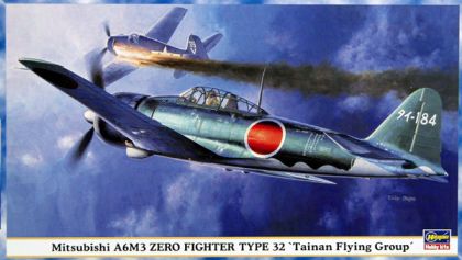 1:48 Mitsubishi A6M3 Zero Fighter type 32 Tainan Flying Group