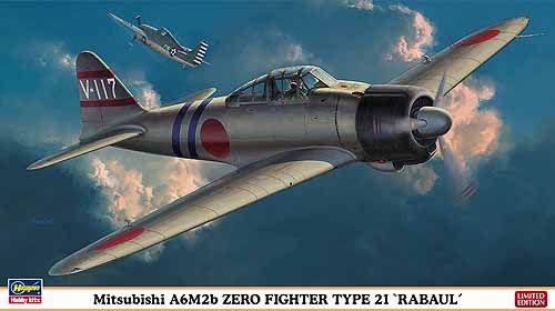 1:48 Mitsubishi A6M2b Zero Fighter Type 21 RABAUL