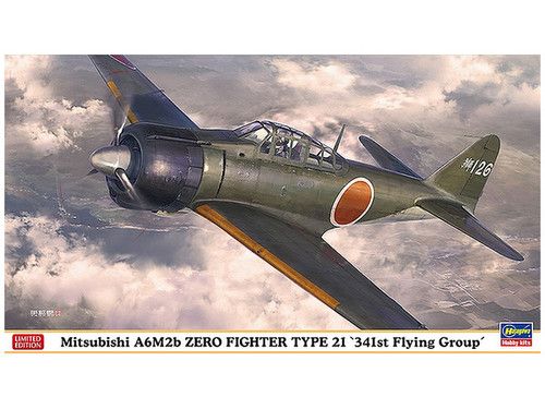 1:48 Mitsubishi A6M2b Zero Fighter Type 21 '341st Flying Group'