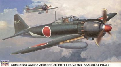 1:48 Mitsubishi A6M5c Zero Fighter Type 52 Hei `Samurai Pilot´