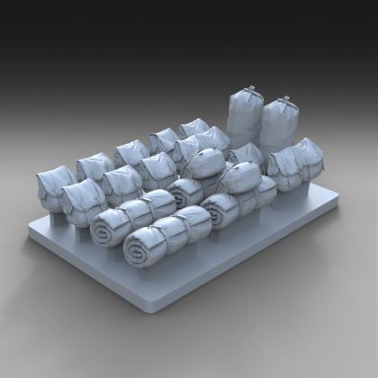 1:48 U.S. assorted bags set - WWII