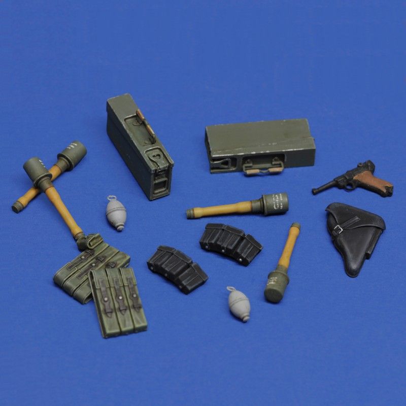 1:16 German infantry accessories - WWII