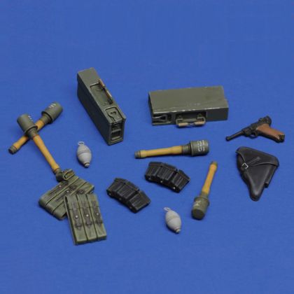 1:16 German infantry accessories - WWII