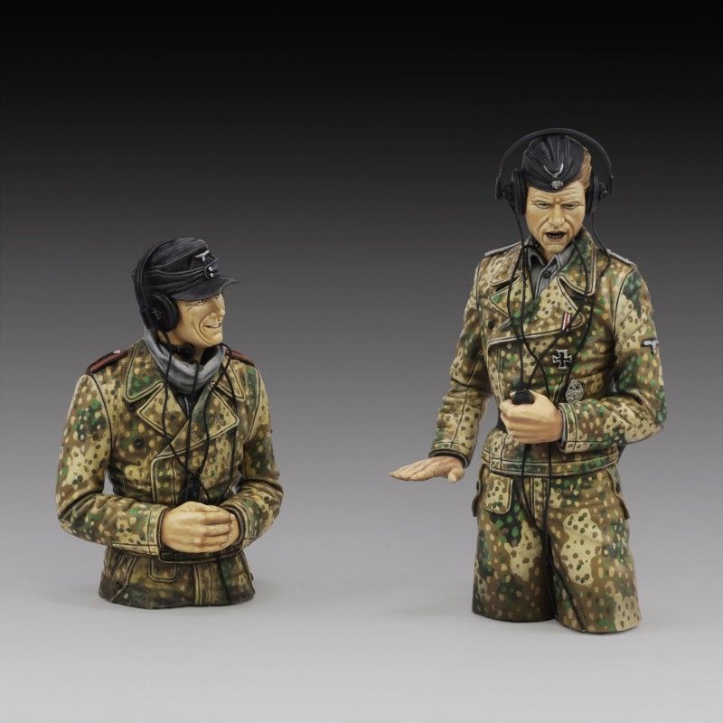 1:16 German tank crew in pit dot Part 2