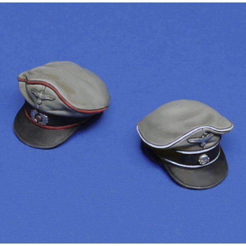 1:16 German tankers caps - WWII