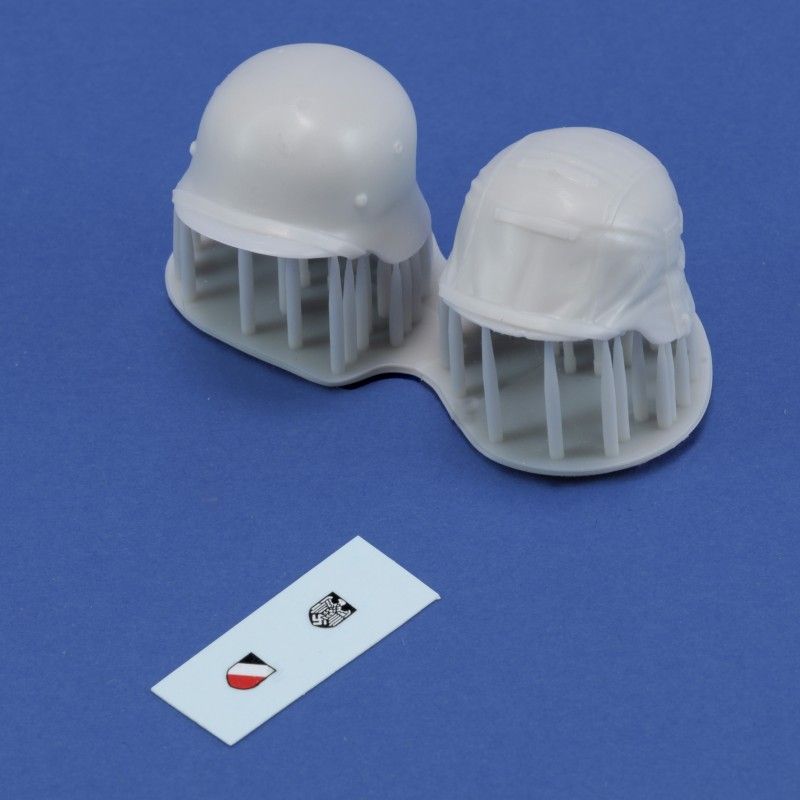 1:16 German infantry helmets - WWII 