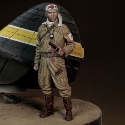 1:48 Japanese pilot WWII
