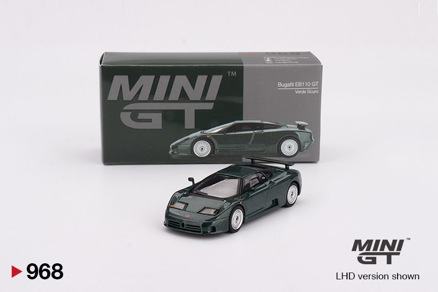 1:64 Bugatti EB110 GT Verde Scuro