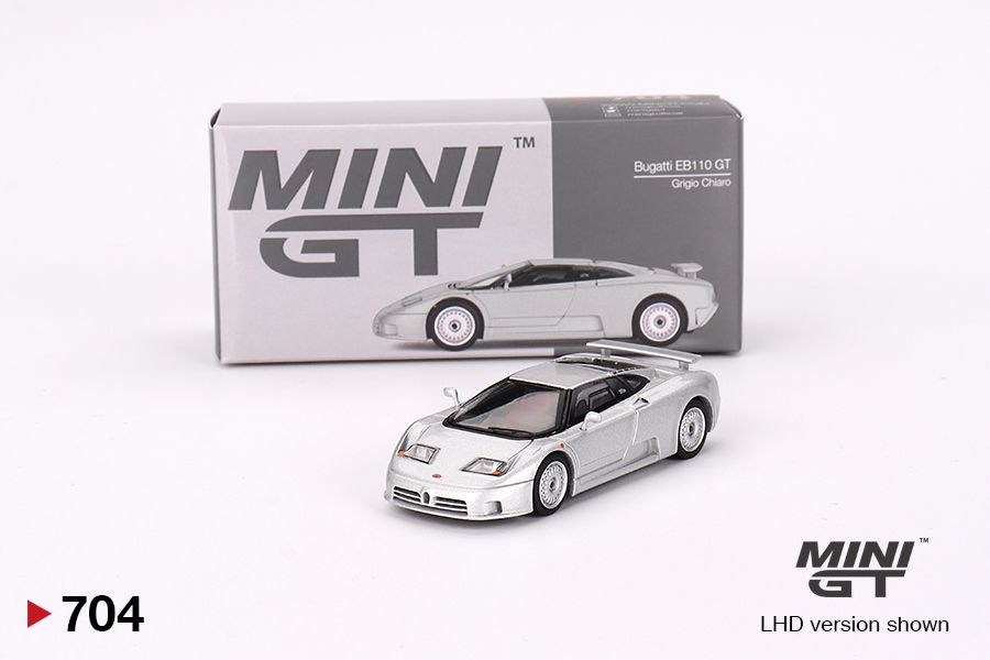 1:64 Bugatti EB110 GT Grigio Chiaro