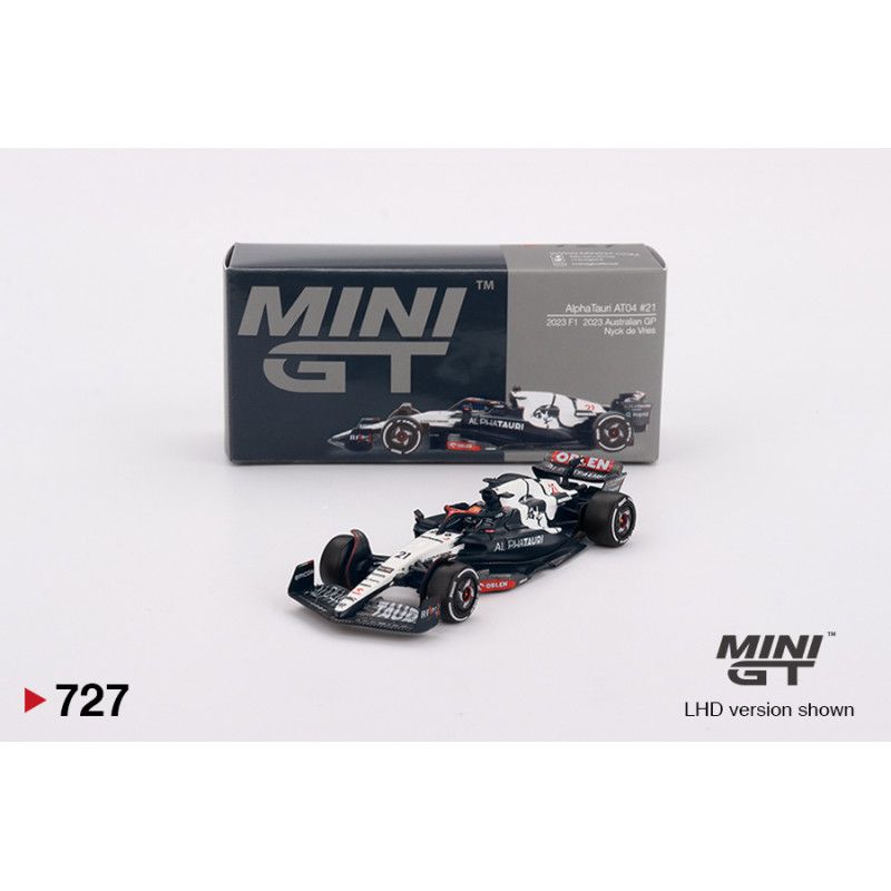 1:64 ALPHATAURI F1 AT04 #21 NYCK DE VRIES AUSTRALIAN GP 2023