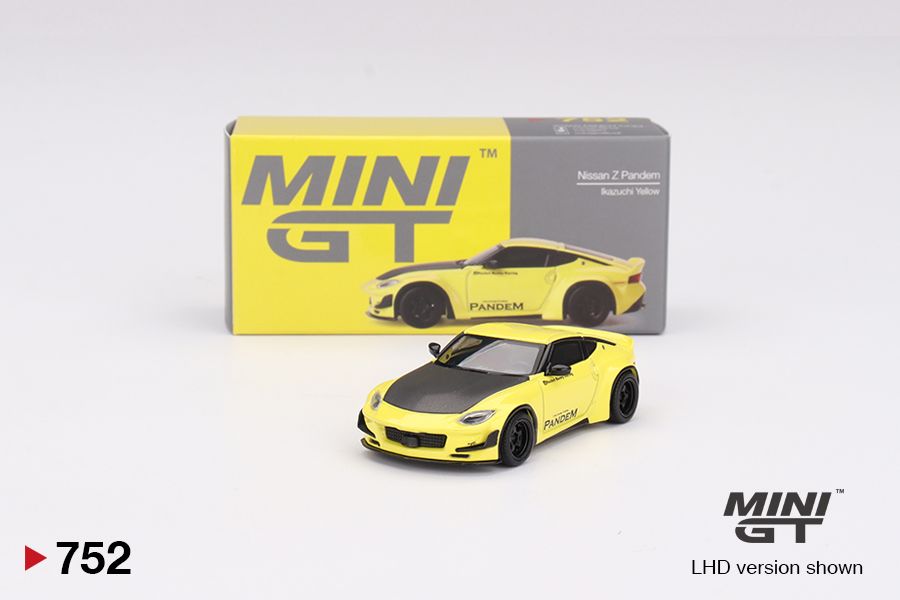 1:64 Nissan Z Pandem Ikazuchi Yellow