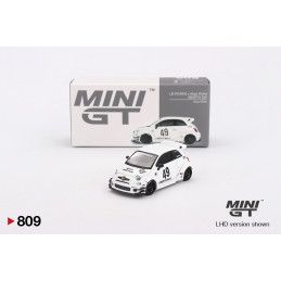 1:64 FIAT 595 ABARTH LB-WORKS X ABAS WORKS GARA WHITE 2024
