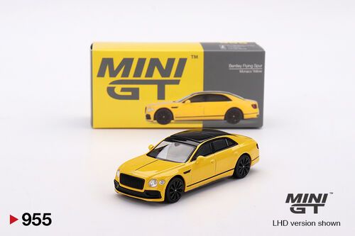 1:64 Bentley Flying Spur Monaco Yellow (Left-Hand Boxed)