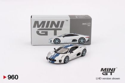 1:64 Jaguar C-X75 Silver (Left-Hand Boxed)