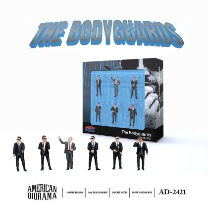 1:64 The Bodyguards Figure Set (6pcs)