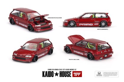 1:64 Honda Civic (EF) Kaido Works V2