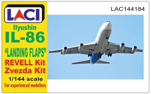 1:144 Ilyushin IL-86 - Landing Flaps (for Revell / Zvezda Kits)