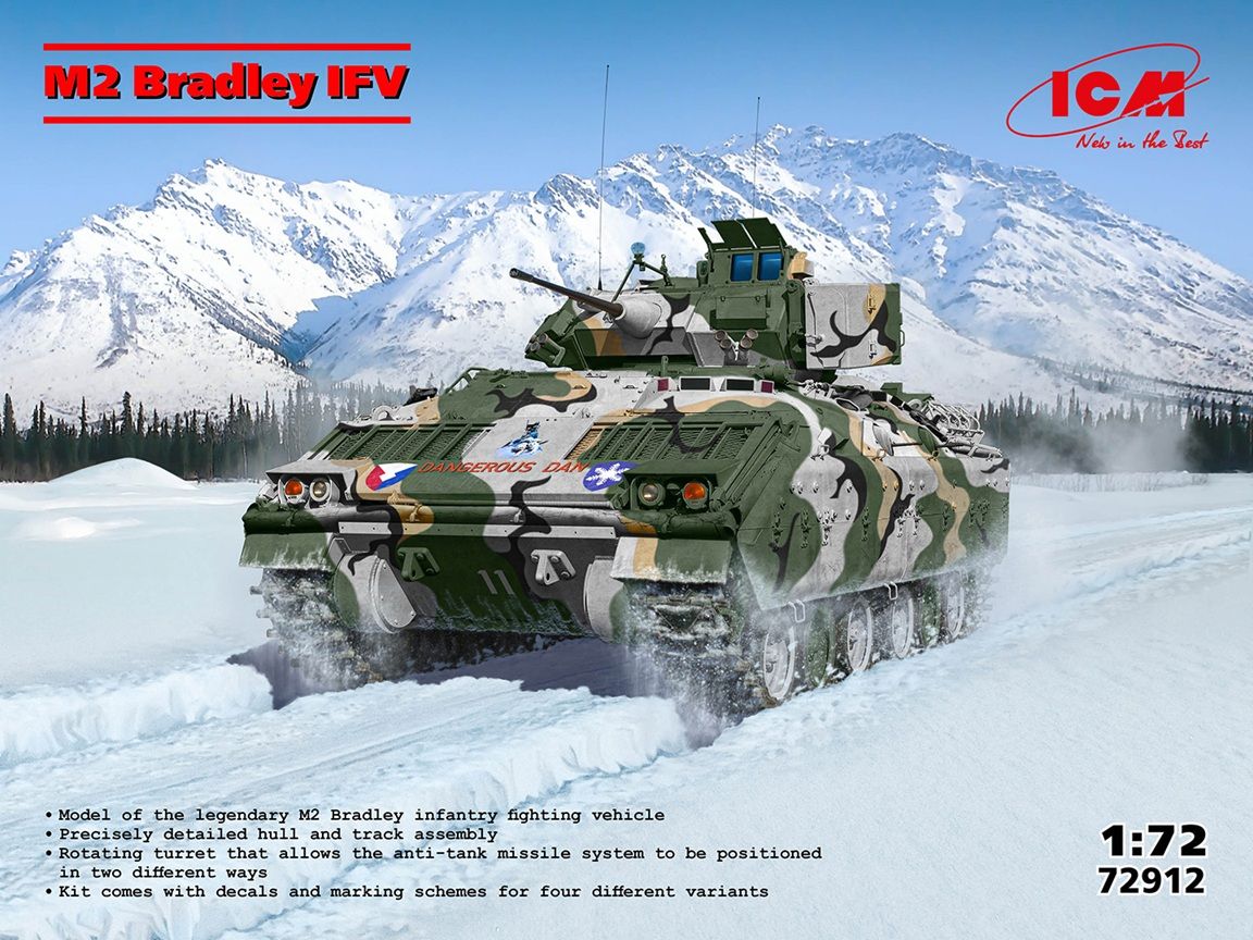1:72 M2 Bradley - US Infantry Fighting Vehicle