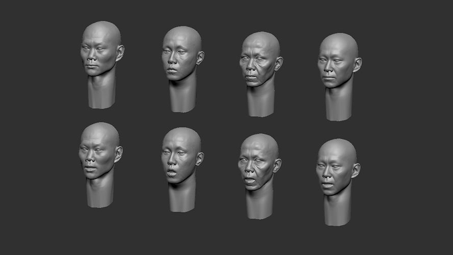 1:35 Heads – Asians