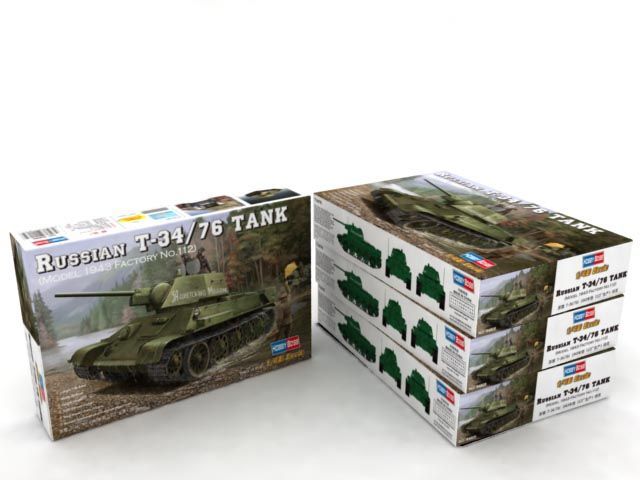 1:48 Russian T-34/76 (model 1943 Factory No.112)