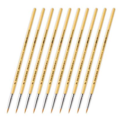 TABLETOP SERIES Synthetic Brush Set 0 (Pack of 10)