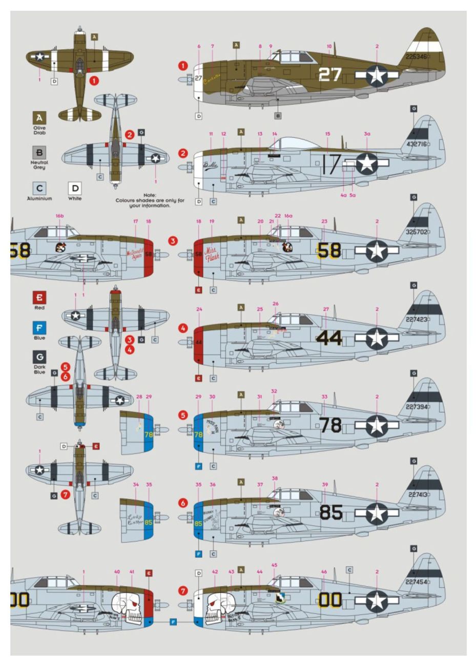 1:72 P-47D of 80th FG Burma 1944-45