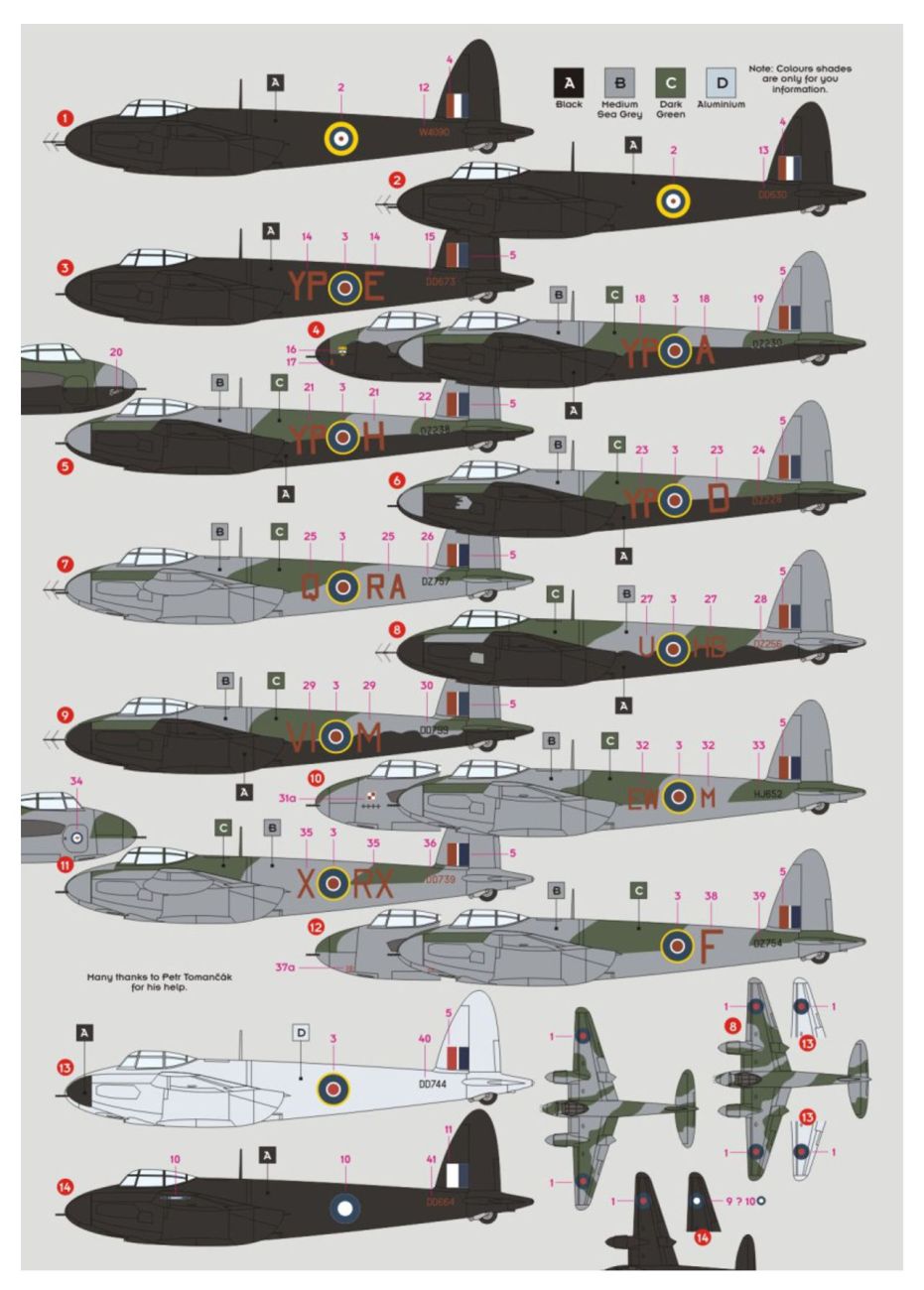 1:72 de Havilland Mosquito F/NF.II Night Intruders