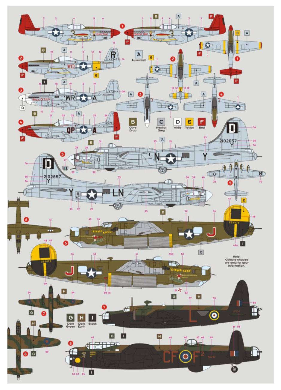1:72 White Stars & RAF Roundels over Czechoslovakia 1944-45