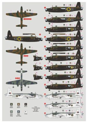 1:72 Vickers Wellingtons of No.311 (Czechoslovak) Sq. RAF 1940-45