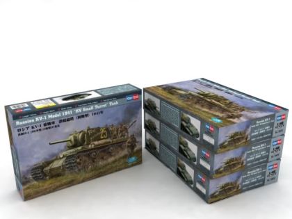 1:48 Russian KV-1 Model 1941 KV Small Turret