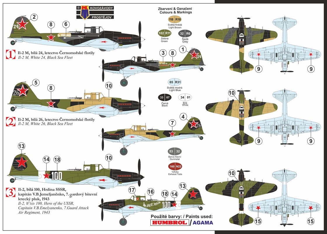 1:72 Ilyushin IL-2M Black Death