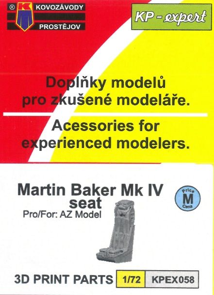1:72 Martin Baker Mk.IV seat
