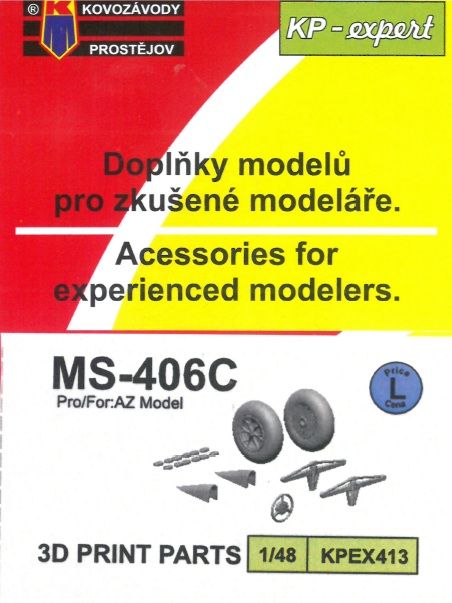 1:48 MS-406C 3D parts