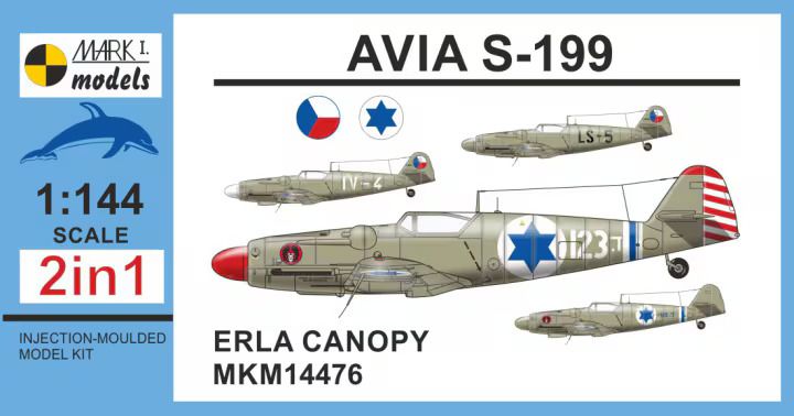 1:144 Avia S-199 ‘Erla Canopy’