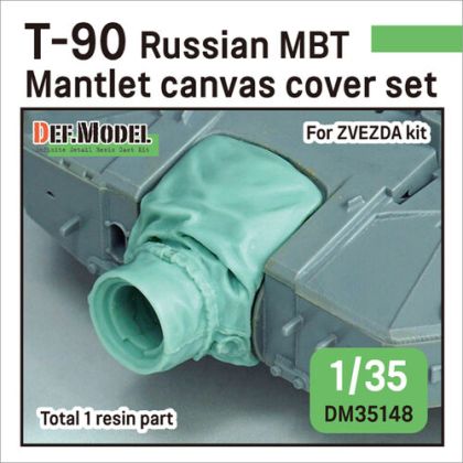 1:35 T-90 Russian MBT Mantlet Canvas Cover Set (For Zvezda)