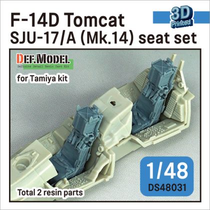 1:48 F-14 D Tomcat - SJU-17/A (Mk.14) Ejection Seat Set (Twin / for Tamiya Kits)