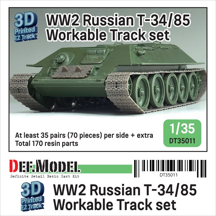 1:35 Russian T-34/85 - Workable Track Set