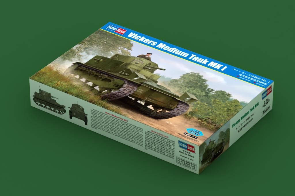 1:35 Vickers Medium Tank MK I