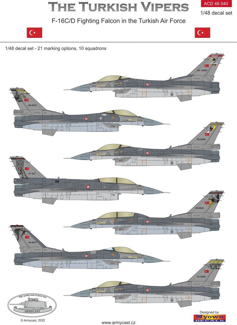 1:48 F-16 Turkish Vipers